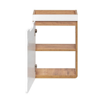 Comad ARUBA WHITE 826 FSC Skříňka pod umyvadlo 40 cm 1 dveře