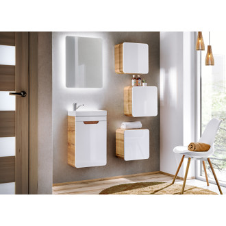 Comad ARUBA WHITE 826 FSC Skříňka pod umyvadlo 40 cm 1 dveře