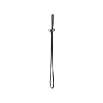 Sprchový set Cersanit Zen s uhlovým pripojením čierny gun metal, S951-781