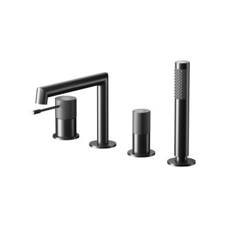 Batéria Cersanit Zen vaňová viacotvorová čierna gun metal, S951-793