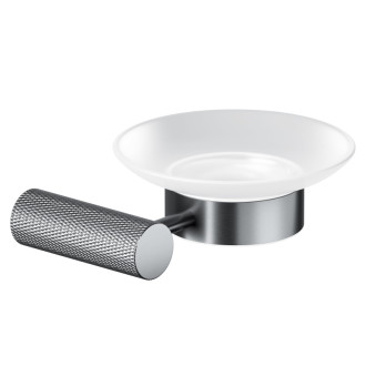 Mydelnička Cersanit Zen nástenná čierna gun metal, S951-896
