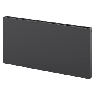 Doskový radiátor Mexen Flat CF21 400 x 1000 mm, bočné pripojenie, 793 W, antracit - W421F-040-100-66