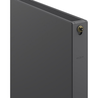 Doskový radiátor Mexen Flat CCF21 300 x 500 mm, spodné stredové pripojenie, 315 W, antracit - W6C21F-030-050-66