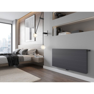 Doskový radiátor Mexen Line CCL21 300 x 600 mm, spodné stredové pripojenie, 378 W, antracit - W6C21L-030-060-66