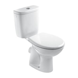 Mereo WC kombi, zadní odpad s armaturou