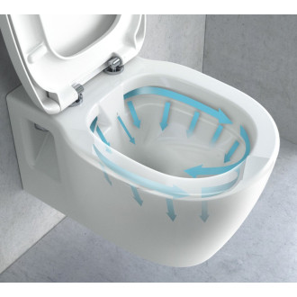 Rea REA Set WC závesné misy + bidetu CARTER biely KPL-C1400 KPL-C1400