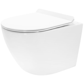 Rea REA Set WC závesné misy + bidetu CARTER biely KPL-C1400 KPL-C1400