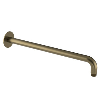 Sprchové ramienko okrúhle, 400mm, zlato mat BR51G