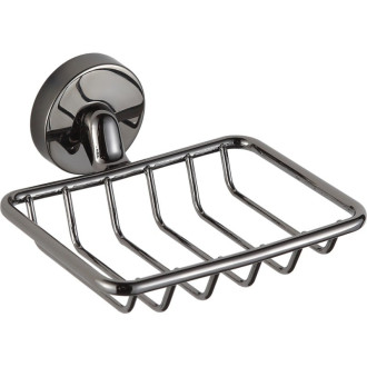Mydelník Mexen Remo, čierny chróm - 7050751-73