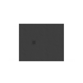 Sprchová vanička obdĺžniková Ravak Slate Pro 100x90 cm liaty mramor čierna XA03A733010