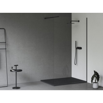 Sprchová vanička obdĺžniková Ravak Slate Pro 120x90 cm liaty mramor čierna XA03G733010