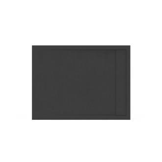 Sprchová vanička obdĺžniková Ravak Sandstone Pro 120x90 cm liaty mramor čierna XA03G743010