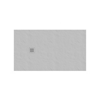 Sprchová vanička obdĺžniková Ravak Slate Pro 140x90 cm liaty mramor smoke grey XA03M73O010