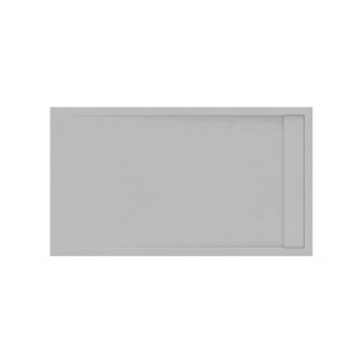 Sprchová vanička obdĺžniková Ravak Sandstone Pre 140x90 cm liaty mramor smoke grey XA03M74O010