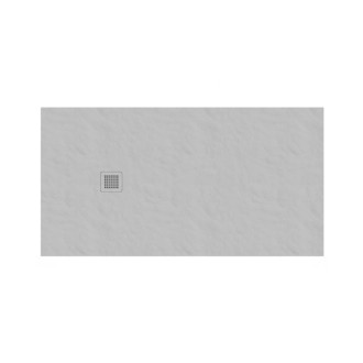 Sprchová vanička obdĺžniková Ravak Slate Pro 160x90 cm liaty mramor smoke grey XA03S73O010