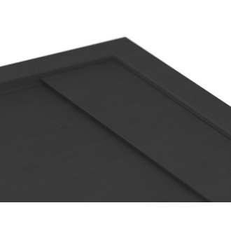 Sprchová vanička obdĺžniková Ravak Sandstone Pro 180x90 cm liaty mramor čierna XA03Y743010