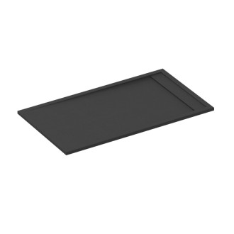 Sprchová vanička obdĺžniková Ravak Sandstone Pro 180x90 cm liaty mramor čierna XA03Y743010