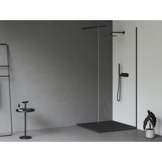 Sprchová vanička štvorcová Ravak Slate Pro 80x80 cm liaty mramor čierna XA034433010