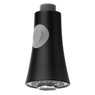 Výsuvná sprcha drezovej batérie 1/2", 2 režimy, čierna mat FR530B