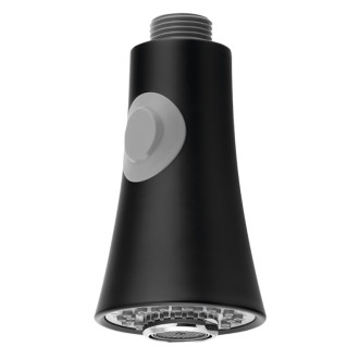 Výsuvná sprcha drezovej batérie 1/2", 2 režimy, čierna mat FR530B