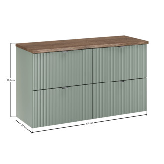 Comad SET-LRG B NAT CASELLA 100CM Nábytková sestava 100 cm s deskou