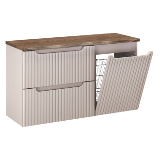 Comad SET-NOC B NAT CASELLA 100CM Nábytková sestava 100 cm s deskou a skříňkou na prádlo