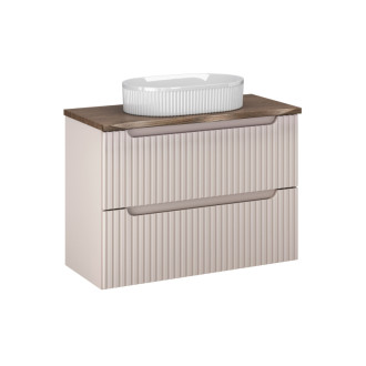 Comad SET-NOC B NAT CASELLA 80CM UN BEYOND Nábytková zostava 80 cm s doskou a umývadlom