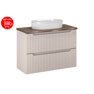 Comad SET-NOC B NAT CASELLA 80CM UN BEYOND Nábytková zostava 80 cm s doskou a umývadlom