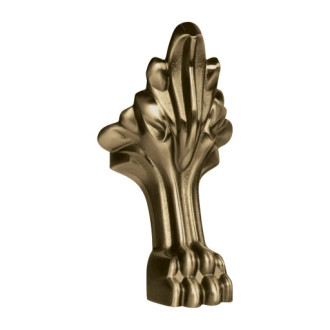 Omnires LWIE NOGI kryty nôh pre vane ATENA, brúsený antický bronz LWIENOGIBR