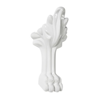Omnires LWIE NOGI kryty nôh pre vane ATENA, biela lesklá LWIENOGIBP
