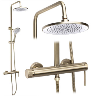 Rea Foss Clif Brush Gold Sprchový set REA-P3913