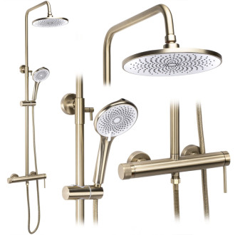 Rea Foss Clif Brush Gold Sprchový set REA-P3913