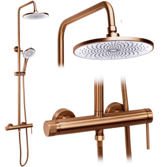 Rea Foss Clif Brush Copper Sprchový set REA-P3914