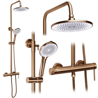 Rea Foss Clif Brush Copper Sprchový set REA-P3914