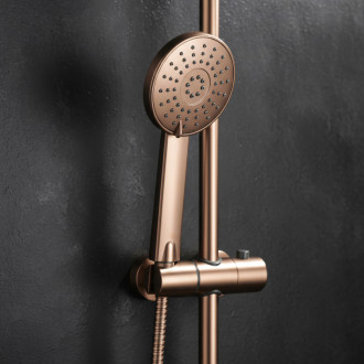 Rea Luis Brush Copper Sprchový set REA-P7156