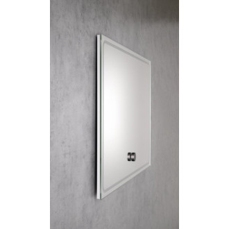GEMINI zrkadlo s LED osvetlením 100x70cm, chytré funkcie GM100K GM100K