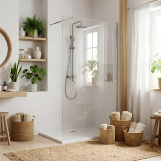 REA Sprchová zástena Flexi Transparent / Chrome 70 KPL-K99068