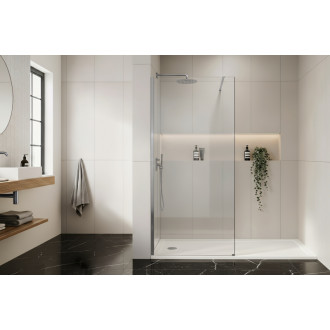 REA Sprchová zástena Flexi Transparent / Chrome 70 KPL-K99068