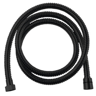 POWERFLEX kovová sprchová hadica, 200cm, čierna mat FLEX200B
