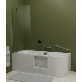 Vaňa s dvierkami Polysan Portas 180x75 cm akrylát ľavá 75551