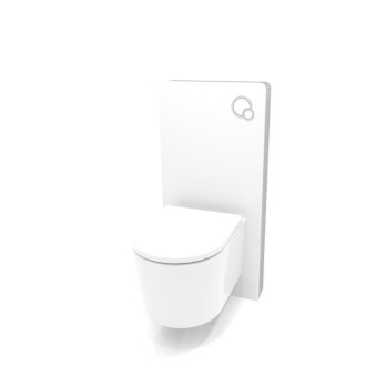 Závesný WC set predstenová montáž SAT SIKOSG72TORW