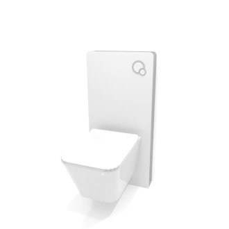 Závesný WC set predstenová montáž SAT Infinitio SIKOSGINF012W