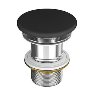 Výpusť umývadlová Cersanit Farba keramická, pre umývadlá bez prepadu, anthracite mat, K712-052