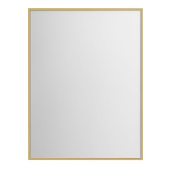 NOTION SLIM zrkadlo v ráme 60x80cm, zlato mat NT860G