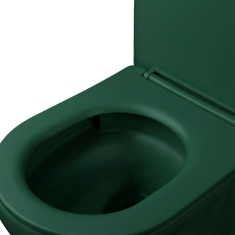 Rea Sada: Závesná WC misa + Umývadlo na dosku Rea Duo Matcha Matt KPL-K3002