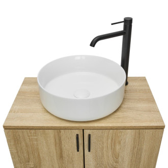 Kúpeľňová skrinka s umývadlom Ceramia Easy 60x73x36 cm svetlý dub lesk EASYUMDB4