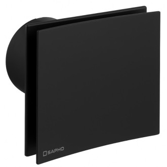 EIRA kúpeľňový ventilátor axiálny, 15W, potrubie 100mm, čierna EI101B