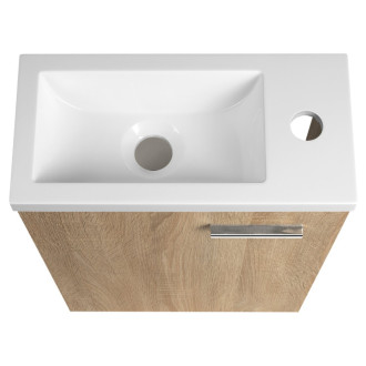 ZOJA umývadlová skrinka 37x50x18cm, dub platin 51037DP