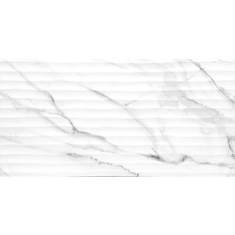 Obklad Fineza Nivis biela vlna 30x60 cm lesk NIVIS36MATD