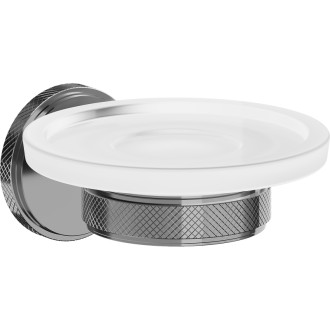 Mydelník Mexen Gravo, čierny chróm - 70A93055-73
